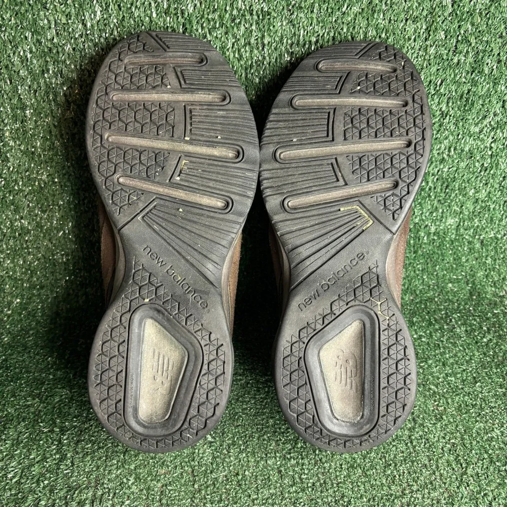 New Balance 608v4 Suede Abzorb Training Shoes Brown Mens Size 10.5 4E Extra Wide